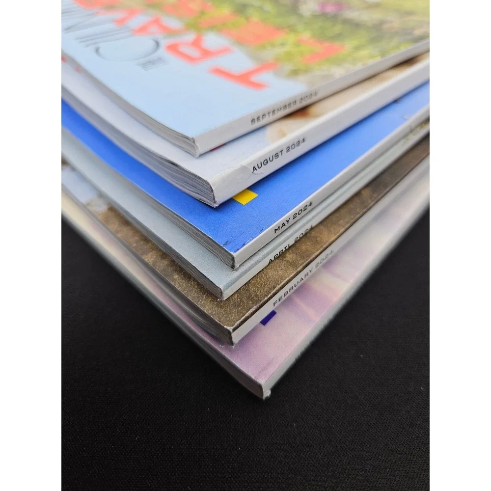 Lot of‎ 6 Travel Leisure Magazine 2023-2024 Culinary World Best Hotels Water